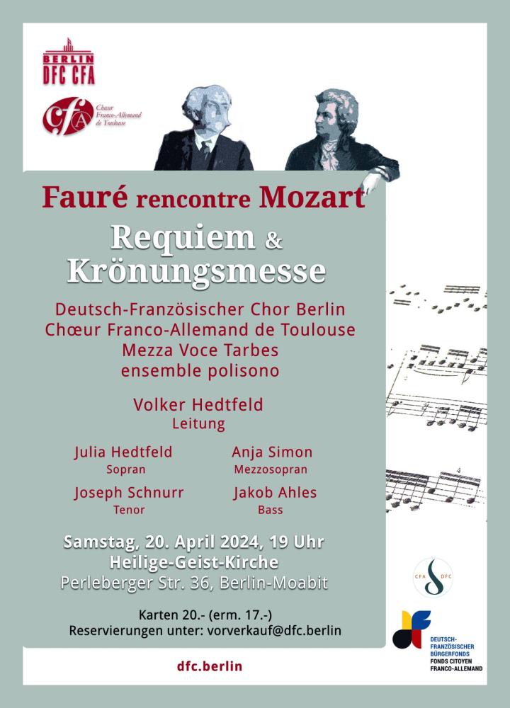 Fauré rencontre Mozart