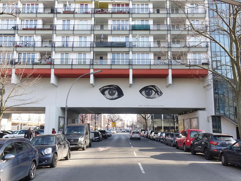 Gert Neuhaus: „Picassos Augen“ 2016, Pallasstraße 28, Berlin-Schöneberg