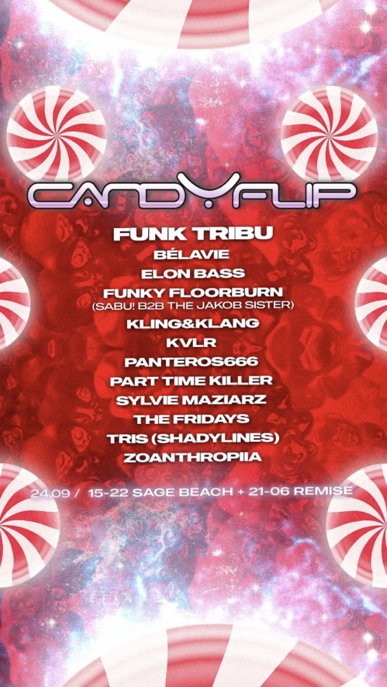 Candyflip Sommerfest with Funk Tribu & Afterhour at Remise 