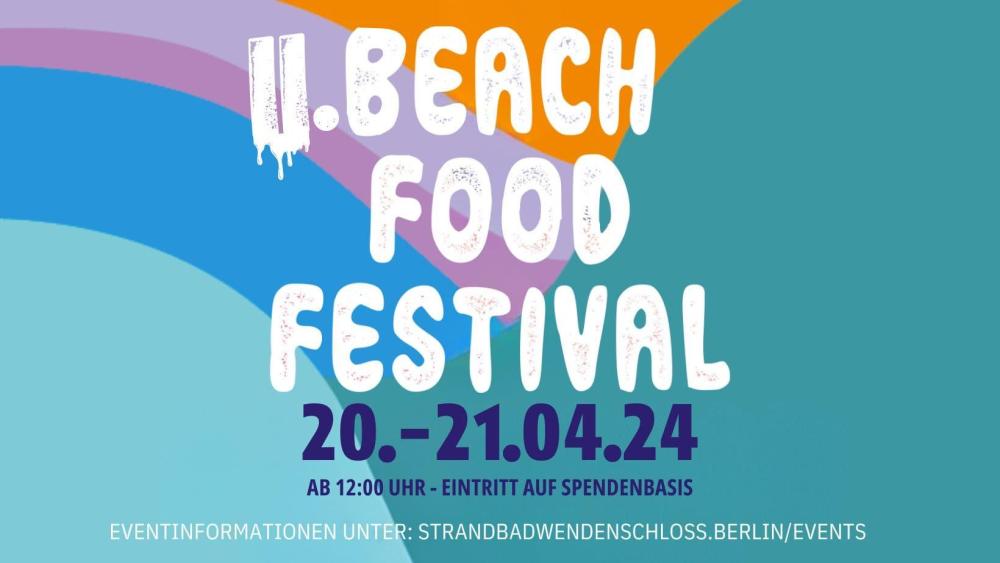 Plakat 2. Beachfood Festival
